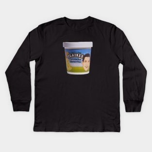 Bon Appetit BA Test Kitchen Staff Ice Cream| Chris Morocco Kids Long Sleeve T-Shirt